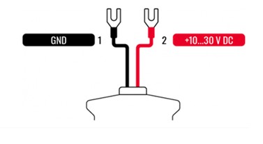 2 wires GPS tracker Installation plan