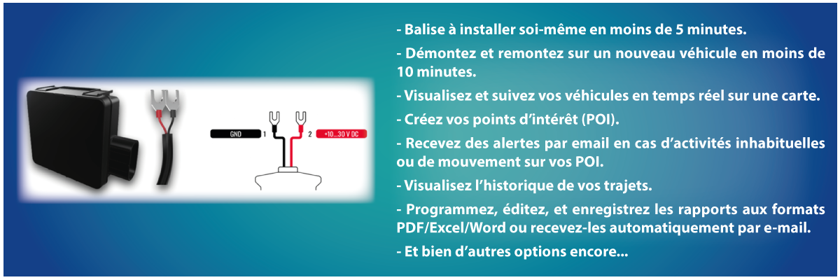 Tracker GPS à installer soi-même