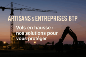 Vols en hausse Artisans et Entreprises BTP : nos solutions pour vous protéger