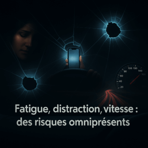 Fatigue, distraction, vitesse : des risques omniprésents