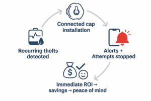 Smart Fuel Cap Immediate ROI