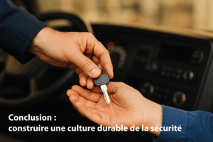 Conclusion : construire une culture durable de la sécurité